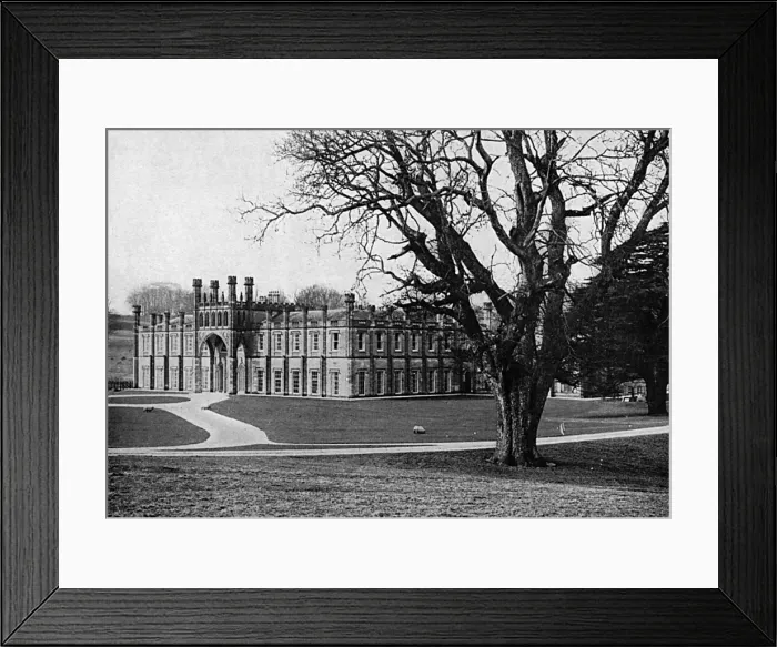 Framed Print : Donington Hall, near Derby to serve as an internment camp ag
