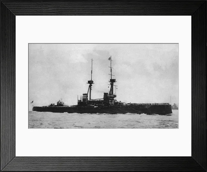 Framed Print : H. M. S. St Vincent Framed Print : H. M. S. St Vincent