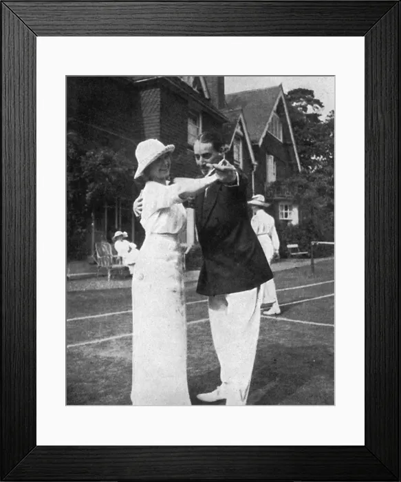 Framed Print : Practising the tango, 1913 Framed Print : Practising the tango, 1913