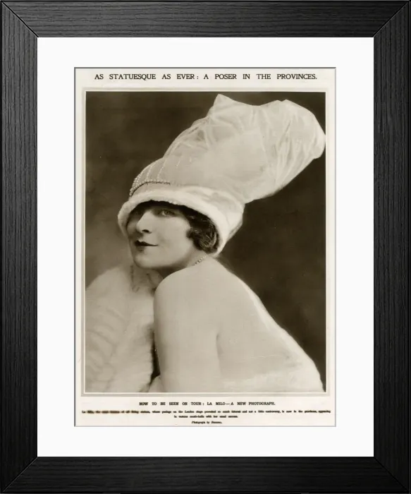 Framed Print : La Milo 1913 Framed Print : La Milo 1913