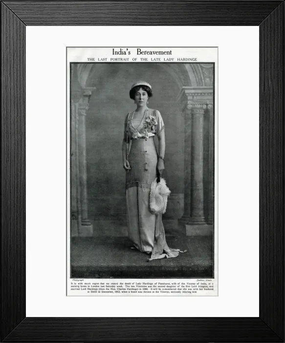 Framed Print : Lady Hardinge, Winifred Selina Sturt Hardinge Framed Print : Lady Hardinge, Winifred Selina Sturt Hardinge