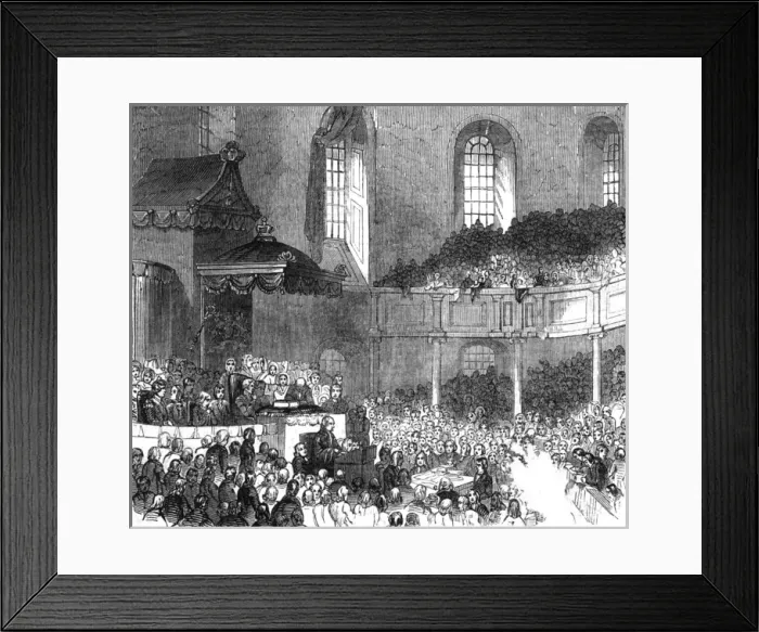 Framed Print : The Disruption of 1843 Framed Print : The Disruption of 1843