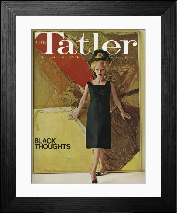 Framed Print : Tatler front cover, May 1963 Framed Print : Tatler front cover, May 1963