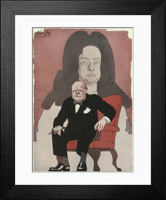 Framed Print : Member for Britain - Churchill by Sherriffs Framed Print : Member for Britain - Churchill by Sherriffs