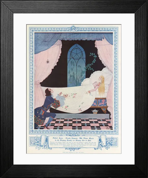 Framed Print : Sleeping Beauty by Felix de Gray Framed Print : Sleeping Beauty by Felix de Gray