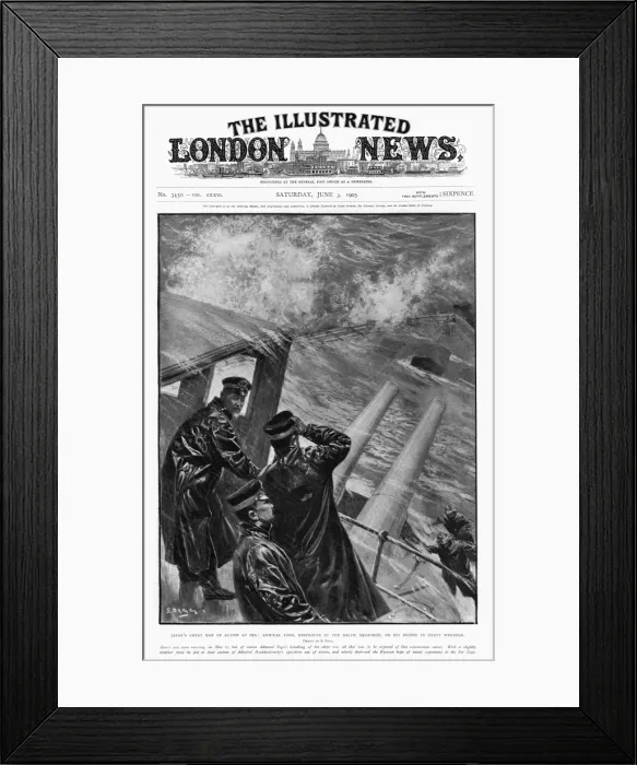 Framed Print : Admiral Togo