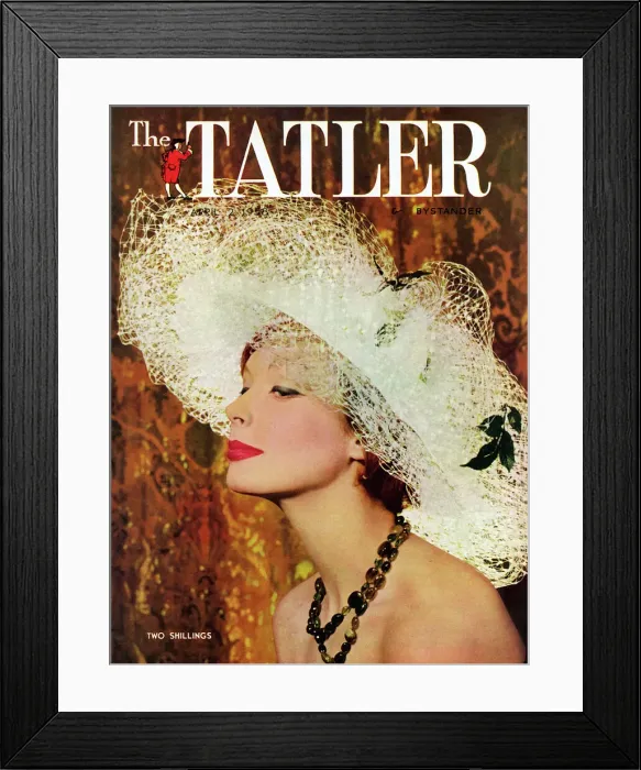Framed Print : Tatler front cover, 1958 Framed Print : Tatler front cover, 1958