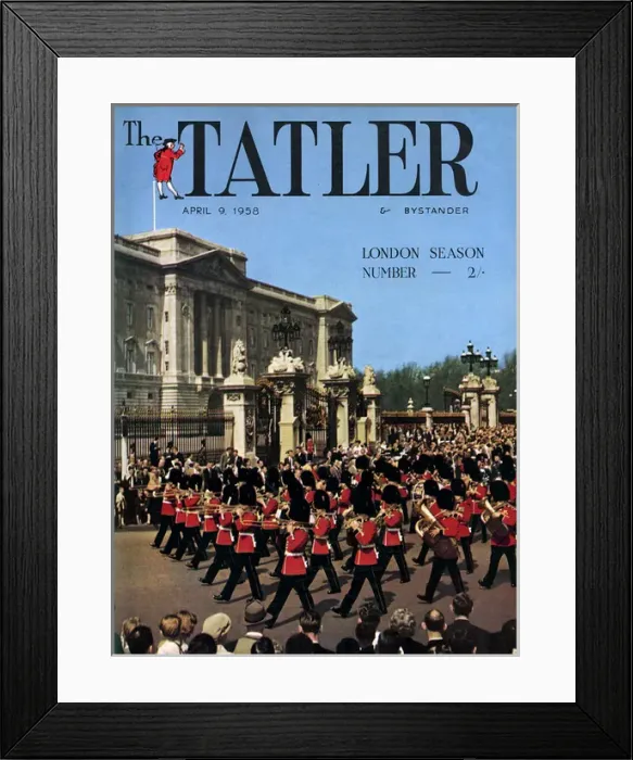 Framed Print : Tatler front cover, London Season Number 1958 Framed Print : Tatler front cover, London Season Number 1958