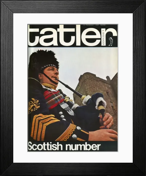 Framed Print : Tatler front cover, Scottish Number 1964