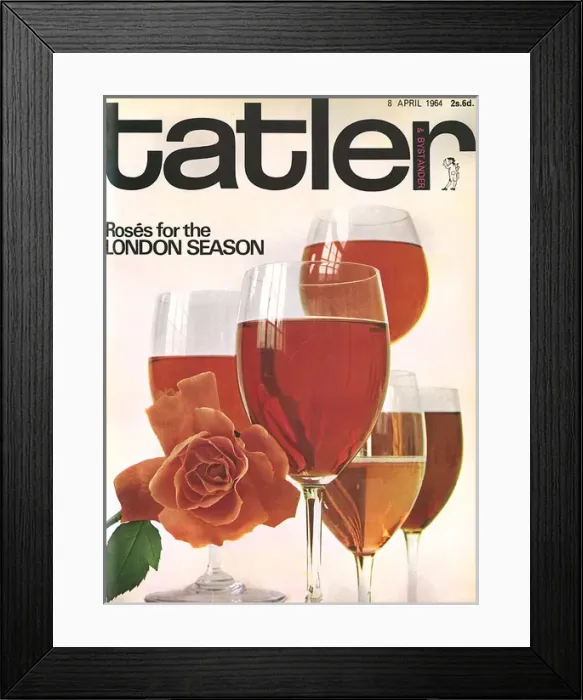 Framed Print : Tatler front cover, April 1964 Framed Print : Tatler front cover, April 1964