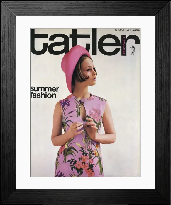 Framed Print : Tatler front cover, May 1964 Framed Print : Tatler front cover, May 1964