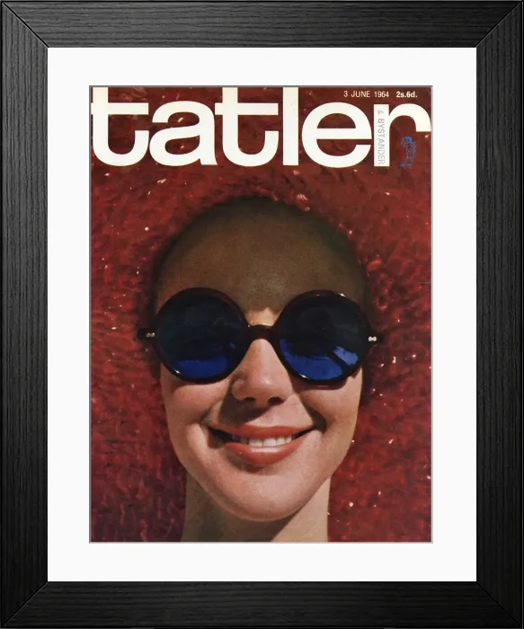 Framed Print : Tatler front cover, June 1964