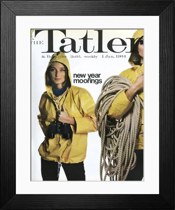 Framed Print : Tatler front cover, January 1964 Framed Print : Tatler front cover, January 1964