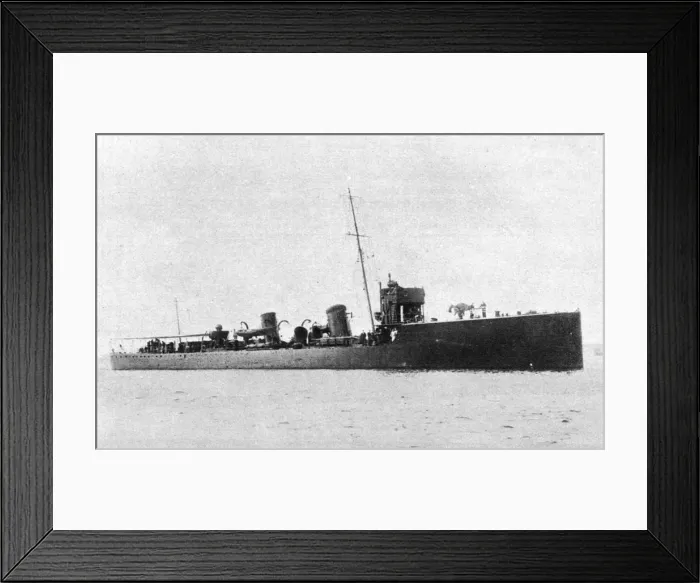 Framed Print : H. M. S. Lurcher