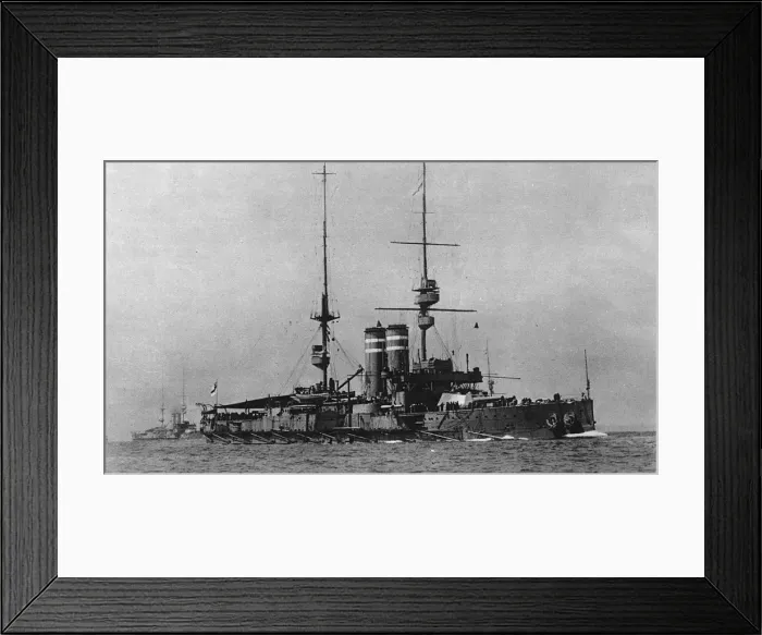 Framed Print : H. M. S. King Edward VII