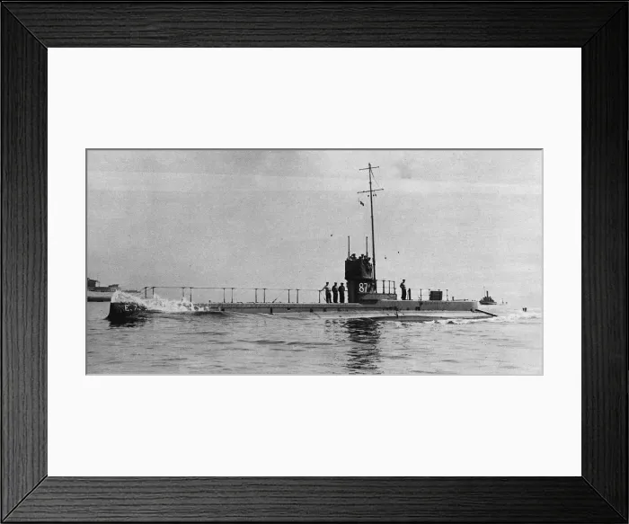 Framed Print : H. M. S. E7 submarine Framed Print : H. M. S. E7 submarine