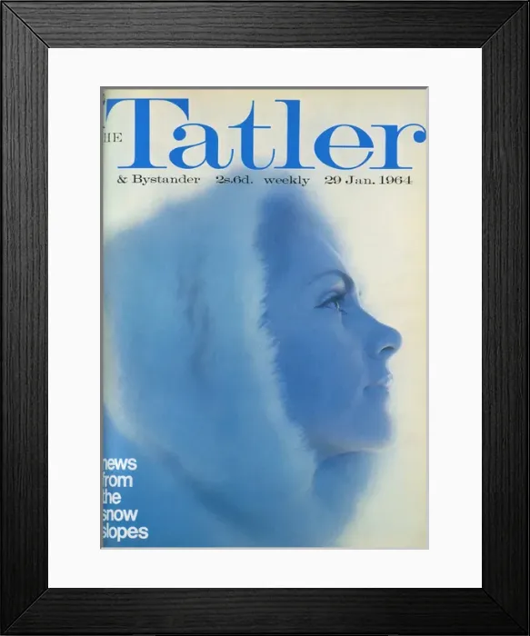 Framed Print : Tatler front cover, January 1964 Framed Print : Tatler front cover, January 1964