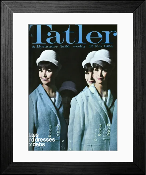 Framed Print : Tatler front cover, February 1964 Framed Print : Tatler front cover, February 1964