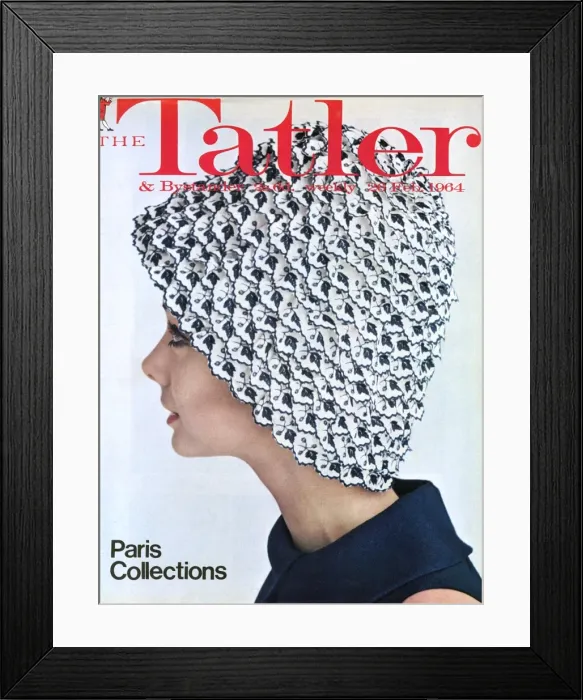 Framed Print : Tatler front cover, February 1964 Framed Print : Tatler front cover, February 1964