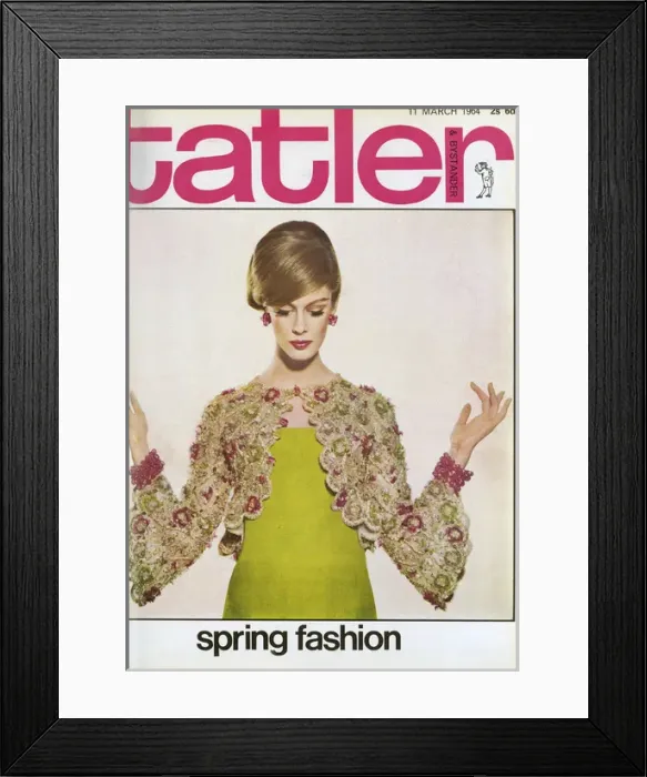 Framed Print : Tatler front cover, March 1964 Framed Print : Tatler front cover, March 1964