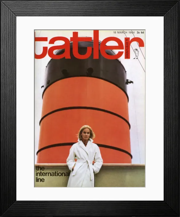 Framed Print : Tatler front cover, March 1964 Framed Print : Tatler front cover, March 1964