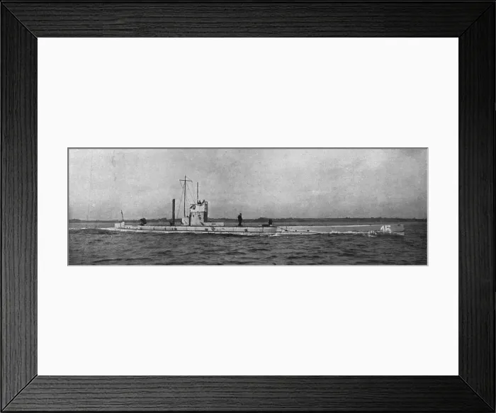 Framed Print : U-15 German submarine Framed Print : U-15 German submarine