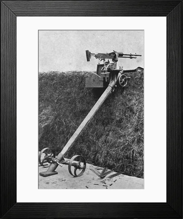 Framed Print : Hotchkiss Machine Gun Framed Print : Hotchkiss Machine Gun