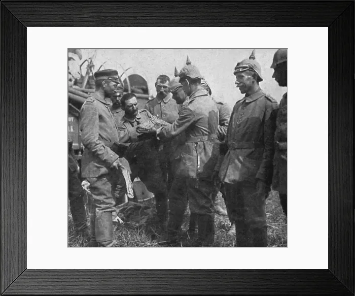 Framed Print : Rations for German soldiers Framed Print : Rations for German soldiers