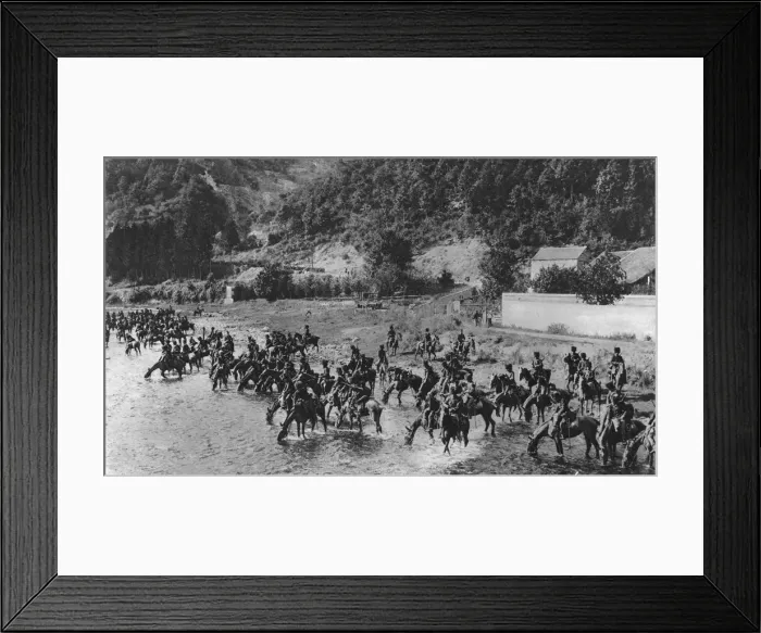 Framed Print : Belgian cavalry Framed Print : Belgian cavalry