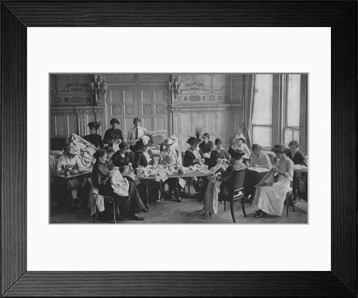 Framed Print : Queen Marys Needlework Guild Framed Print : Queen Marys Needlework Guild