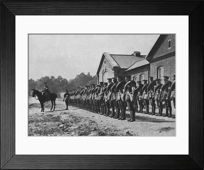 Framed Print : R. A. M. C. Sanitary Detachment