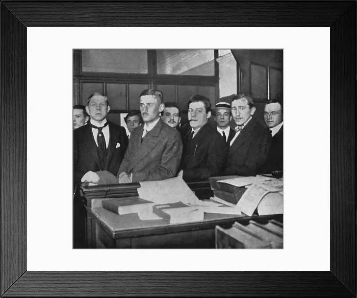 Framed Print : Austrian Reservists Framed Print : Austrian Reservists