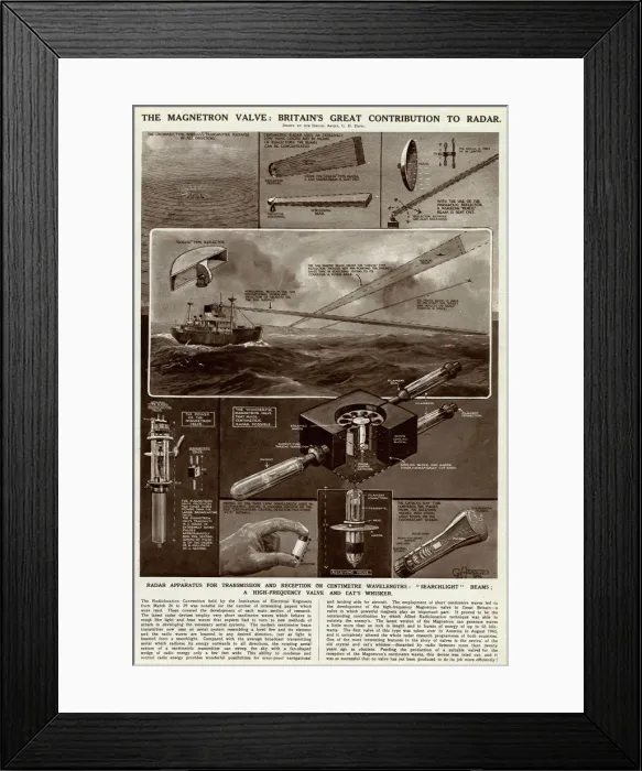 Framed Print : The Magnetron Valve by G. H. Davis Framed Print : The Magnetron Valve by G. H. Davis