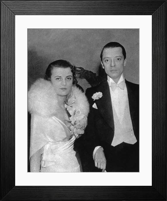 Framed Print : Mr Charles Birkin and Miss Margaret Whigham Framed Print : Mr Charles Birkin and Miss Margaret Whigham