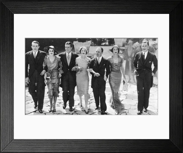Framed Print : Mrs Whighams Ascot Party Framed Print : Mrs Whighams Ascot Party