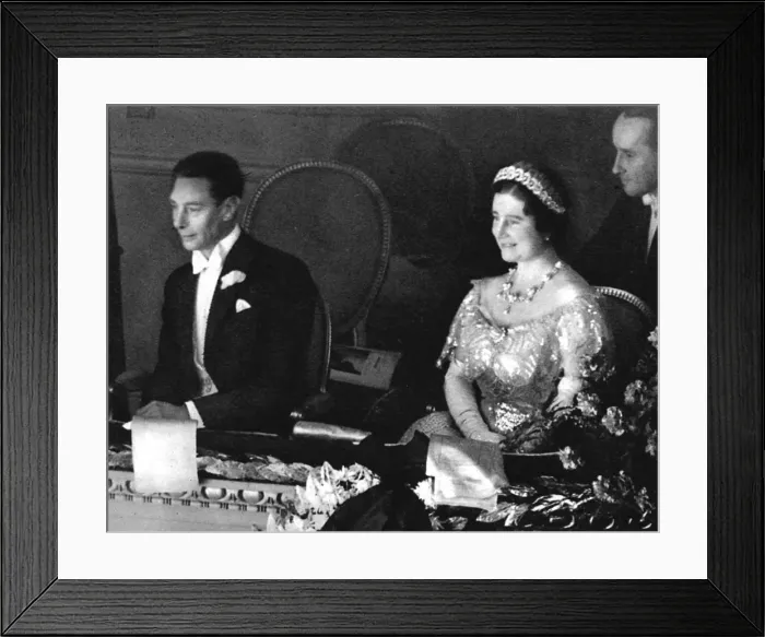 Framed Print : The Royal Variety Show, 1938