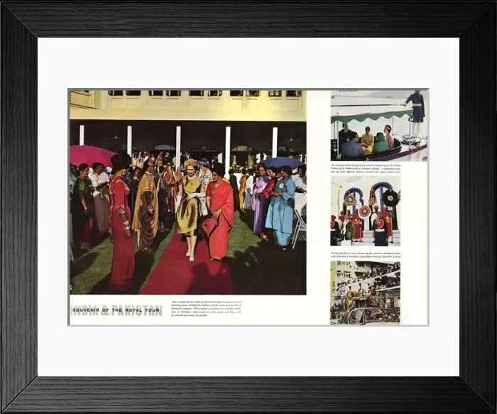 Framed Print : Royal tour to Pakistan Framed Print : Royal tour to Pakistan
