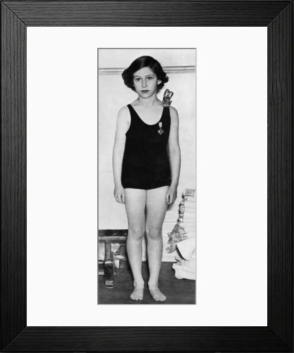 Framed Print : Princess Margaret at the Bath Club Framed Print : Princess Margaret at the Bath Club