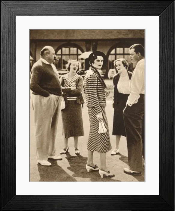 Framed Print : Mrs Charles Sweeny at Le Touquet Framed Print : Mrs Charles Sweeny at Le Touquet