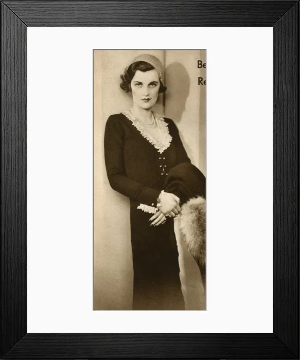 Framed Print : Mrs Charles Sweeny