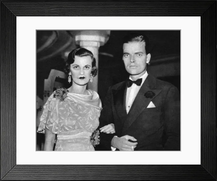 Framed Print : Mr & Mrs Charles Sweeny Framed Print : Mr & Mrs Charles Sweeny
