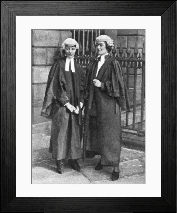 Framed Print : First women barristers, 1921 Framed Print : First women barristers, 1921