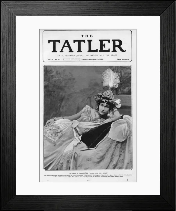Framed Print : Miss May Goelet Framed Print : Miss May Goelet