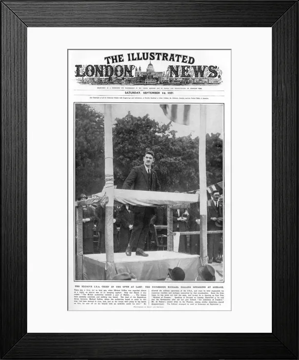 Framed Print : Michael Collins at Armagh, 1921 Framed Print : Michael Collins at Armagh, 1921