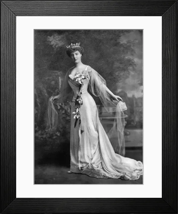 Framed Print : Princess Daisy of Pless Framed Print : Princess Daisy of Pless