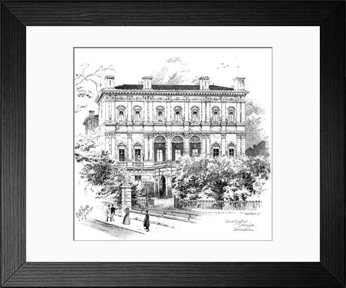 Framed Print : Dorchester House, Park Lane Framed Print : Dorchester House, Park Lane