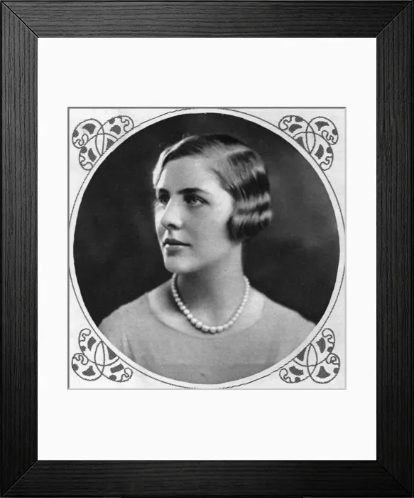Framed Print : Pamela Mitford Framed Print : Pamela Mitford