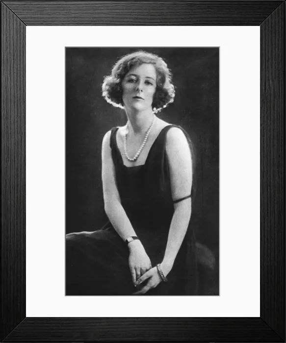 Framed Print : Lady Idina Gordon