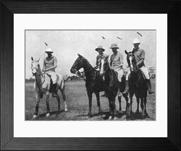 Framed Print : The Njoro Polo Team Framed Print : The Njoro Polo Team