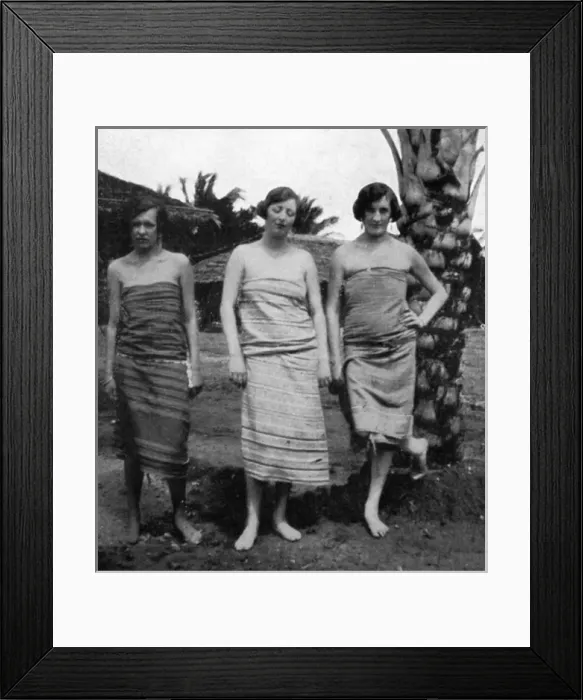 Framed Print : Lady Idina Hay at the Kenya Lido Framed Print : Lady Idina Hay at the Kenya Lido